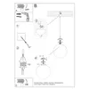 Lampa wisząca UGO 30 chrom